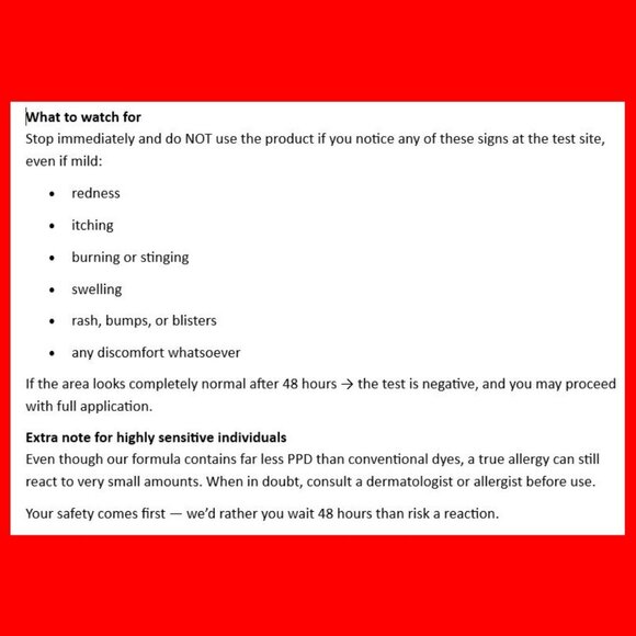 80% NATURAL HAIR DYE, VERY SMALL AMOUNT OF CHEMICALS - Picture 11 of 12